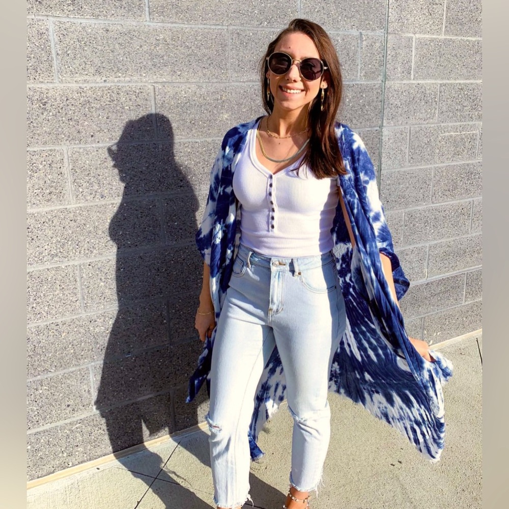 American Eagle kimono or swim cover up